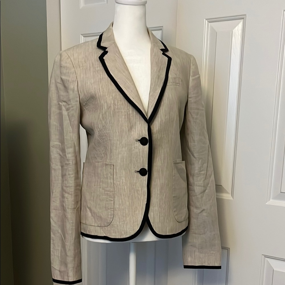 J. Crew Linen Schoolboy Blazer